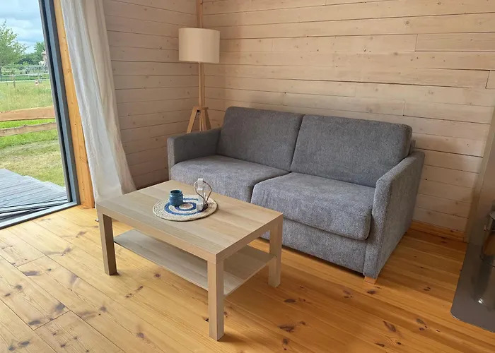 Gemuetliches Tiny Haus Auf Dem Land Casa de Férias *